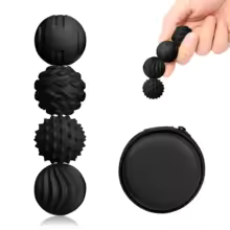 SensoBall 4-ball magnetic stack with compact zipper case